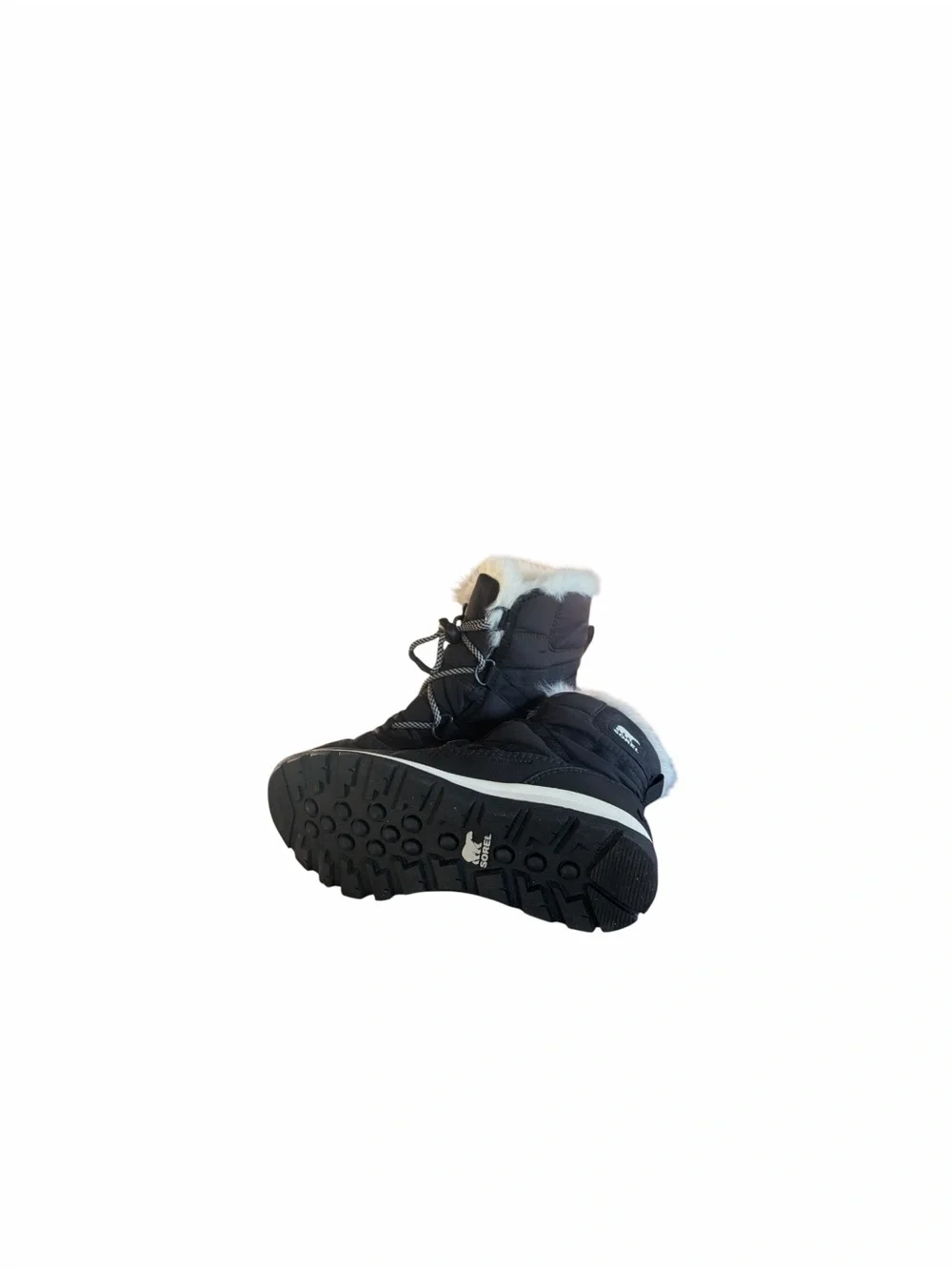 Sorel Girls Whitney Short Lace Waterproof Winter Boots